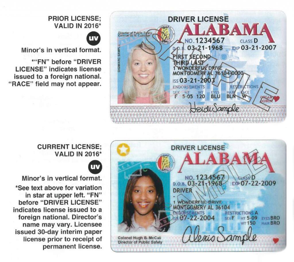 driver license back upper barcode